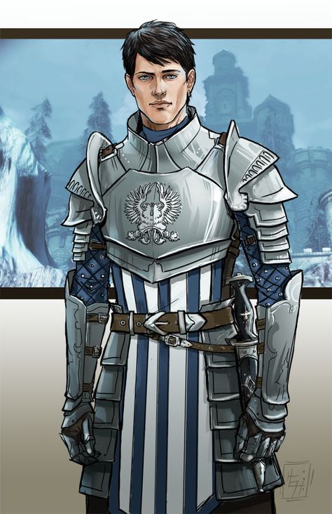 Grey Warden Art, Carver Hawke, Hawke Dragon Age, Dragon Age Rpg, Dragon Age Characters, Grey Warden, Dragon Age 3, Dragon Age Series, Dragon Age Games