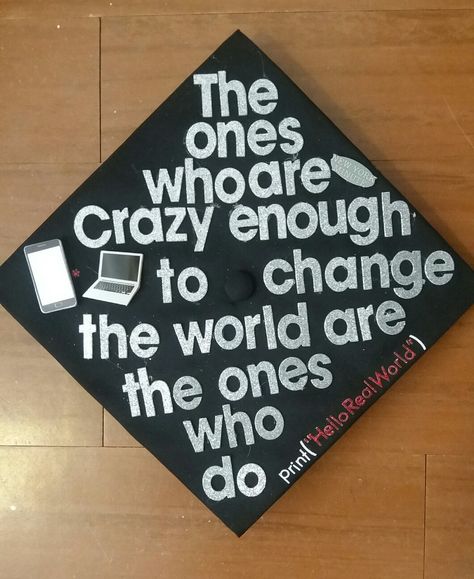 Computer Science Graduation Cap Ideas, Information Technology Graduation Cap, Computer Science Cap Decoration, Science Cap Decoration, Coding Graduation Cap, Computer Science Graduation Cap, Computer Science Graduation, Science Graduation Cap, Funny Sibling Shirts