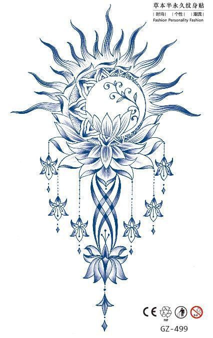 Earthy Vibe Tattoo, Large Rib Tattoos For Women, Tattoo Ideas Witchy, Low Back Tattoos, Back Of Neck Tattoos, Blue Ink Tattoos, Arm Tattoos Drawing, Stomach Tattoos Women, Boho Tattoos