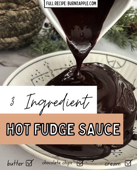 3 Ingredient Hot Fudge Sauce Craving something sweet? Try this easy 3 ingredient hot fudge sauce recipe. Perfect for drizzling over ice cream, brownies, or any dessert of your choice. Ice Cream Fudge, Hot Fudge Sauce Recipe, Fudge Sauce Recipe, Cream Fudge, How To Make Fudge, Recipes With Whipping Cream, Frozen Salmon, Hot Fudge Sauce, Jalapeno Recipes