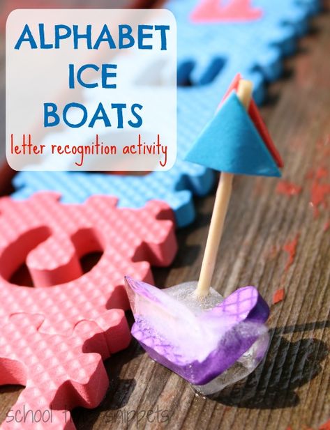 Preschool Water Activities, Boat Arts And Crafts, Ice Activities For Kids, Water Activities Preschool, Boat Activities, Ice Experiments, Preschool Transportation Theme, Summer Activities For Preschoolers, Ice Activities