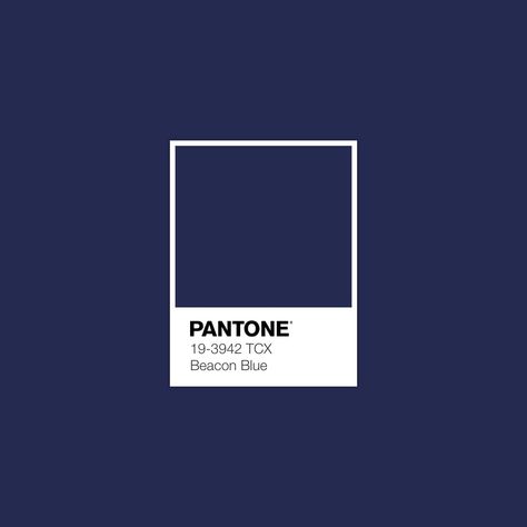 Discover Inspirational Pantone Color Palette · Lab 18,01 6,51 ‑24,41 · sRGB 37 42 80 · HEX 252A50 · Pantone · FHI Cotton TCX · PANTONE 19-3942 TCX Beacon Blue Pantone Cards, Pantone Azul, Colour Pallettes, Pantone Tcx, Pantone Swatches, Pantone Palette, Color Pantone, Pantone Colour Palettes, Winter Color Palette