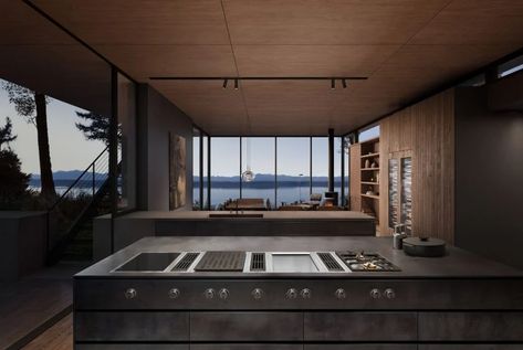 Gaggenau Appliances, Hospitality Lighting, Bespoke Kitchen Design, Luxe Interiors, Bad Design, Professional Kitchen, Induction Cooktop, Bespoke Kitchens, Kitchen Cabinetry