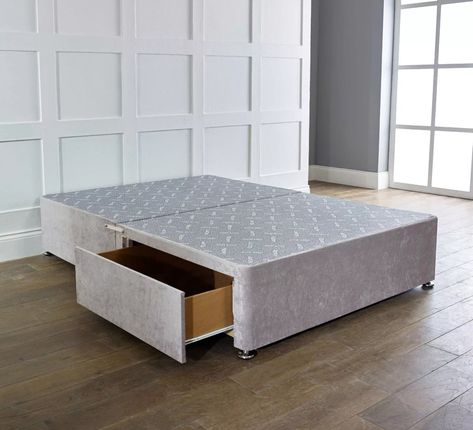 Divan Bed Reinforced Base - Single, Double, King Size & SuperKing | eBay Super Single Bed, Sleep Sanctuary, Divan Bed, Bed Base, Single Bed, Bed Storage, Storage Furniture, King Size, Color Choices