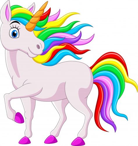 Cartoon rainbow unicorn horse isolated | Premium Vector #Freepik #vector #cartoon #animal #rainbow #colorful Cute Rainbow Unicorn, Unicorn Cartoon, Cartoon Rainbow, Sweet Cone, Happy Unicorn, Jesus Cartoon, Bag Sticker, Cartoon Monkey, Unicorn Card