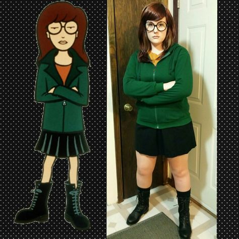 My Daria Costume Halloween '14 Daria Halloween Costume, Daria Costume, Daria Cosplay, Daria Mtv, Body Reference, Cosplay Ideas, Hallows Eve, Costume Halloween, Costume Ideas