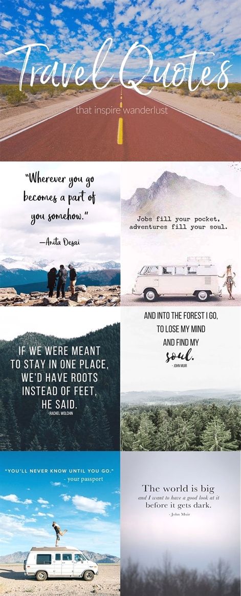 Nothing can inspire our sense of wanderlust as much as a good travel quote. I’ve compiled some of my veryfavorite travel quotes here! #TravelQuotes Costco Travel, Sandeep Maheshwari, Travel Aesthetics, Wanderlust Quotes, Adventure Campers, Travel Captions, Spring Travel, Journal Travel, Outfit Travel