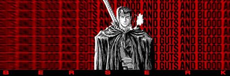 Berserk Twitter Header, Guts Header, Guts Banner, Berserk Banner, Berserk Icons, Twitter Banner, Twitter Headers, Youtube Banners, Ios Icon