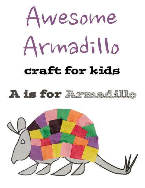 Armadillo Printable Craft for kids - Who doesn't love a cute armadillo? This craft is a great accompaniment for the book Armadilly Chili by Helen Ketteman Preschool Habitats, Armadillo Craft, Desert Preschool, Button Craft Ideas, Texas Activities, Wild West Crafts, Desert Crafts, Desert Habitat, Texas Crafts