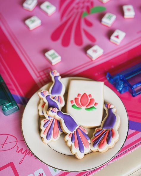 New bird bam Mahjong cookie cutter is now in my shop! Have you played mahjong yet? Mat and tiles by @ohmymahjong #birdbam #mahjongcookies #mahjongcookiecutter Mahjong Party, Game Night Snacks, Cookie Dough, Stand Up, Dough, Handles, Snacks