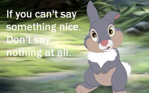 #GetKind Personal Philosophy, Disney Sidekicks, Inspiration Journal, Bambi Disney, Say Something Nice, Disney Fanatic, Bunny Rabbits, Old Disney, Disney Holiday