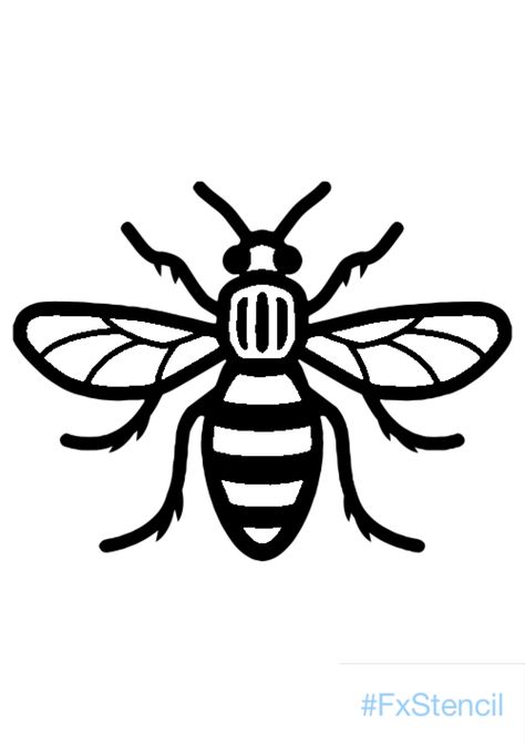 Fly Wings, Manchester Bee, Bee Logo, Bee Clipart, Bee Free, Bee Illustration, Car Camper, Van Car, Animal Projects