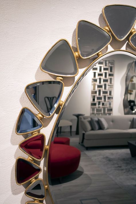 Dubai Design District, Shape Mirror, Dubai Design, Christopher Guy, Mirror Installation, Art Pierre, Mirror Framed, Design District, Egg Shape