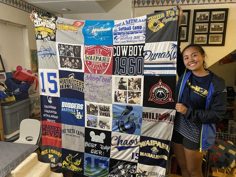 T-Shirt Blanket Company | Custom T-Shirt Quilt Maker | Project Repat Softball Camp, T Shirt Blanket, Tshirt Quilts, Shirt Blanket, T Shirt Quilts, Shirt Quilts, Tshirt Blanket, T Shirt Quilt, Tshirt Quilt