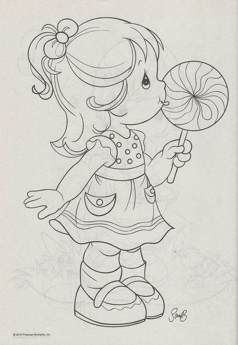 little girl with lollipop Mary Blair Art, Precious Moments Coloring Pages, Funny Children, Coloring Art, Drawing Color, Adult Colouring Pages, Adult Coloring Book Pages, Shark Party, Adult Colouring