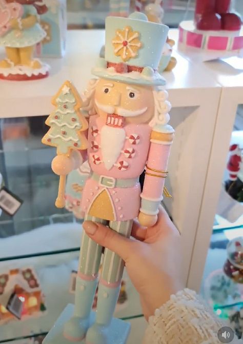 Nutcracker Boutique Ideas, Nutcracker Land Of Sweets Decorations, Nut Cracker Ideas, Nutcracker Candyland, Nut Crackers Christmas Decorations, Preppy Nutcracker, Aesthetic Nutcracker, Candyland Nutcracker, The Nutcracker Aesthetic