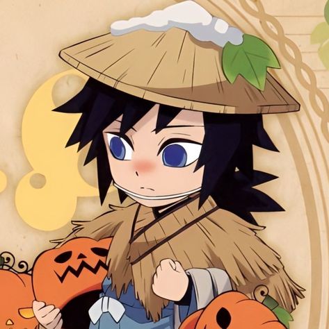 Giyu Icon, Halloween, Anime