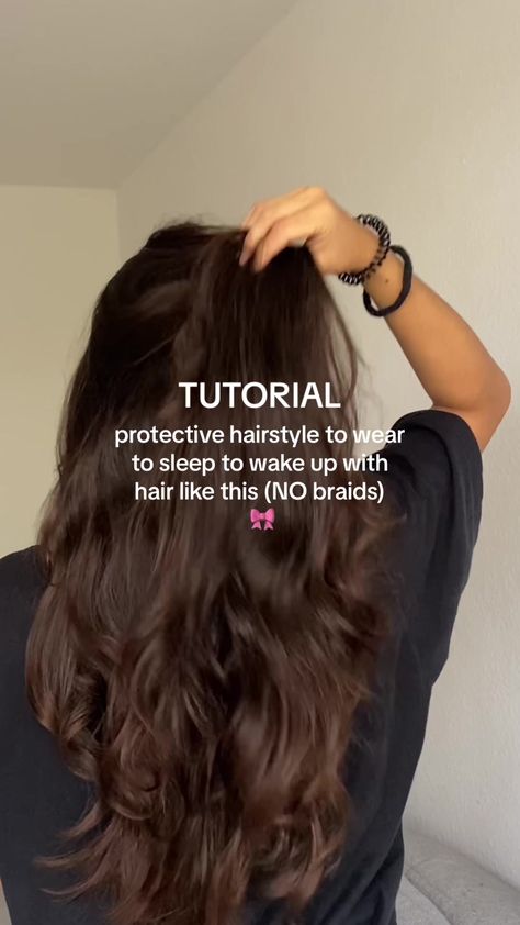 Make Your Day Hair Protecting Hairstyles, Protective Nighttime Hairstyles, Hair Styles To Wear To Bed, Protective Overnight Hairstyles, Overnight Protective Hairstyles, Protective Hairstyles For Bed, Bed Hairstyles Overnight Hair, How To Wear Your Hair To Bed, Over Night Hairstyles