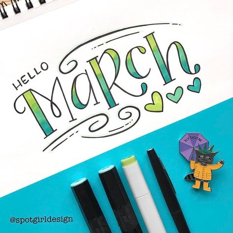 March Chalkboard Calendar, Chalkboard Calendar Ideas, March Lettering, Bullet Journal Hand Lettering, March Bullet Journal, Chalkboard Calendar, Diy Agenda, Bullet Journal Font, Bullet Journal 2019