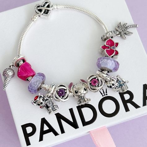 Happy Stitch Day! 🌺💜 #pandora #disneyxpandora #disney #stitch #pandoracharms #pandorajewelry #pandorabracelet #theofficialpandora Happy Stitch, Pandora Collection, Disney Bracelet, Pandora Disney, Totally Spies, Bracelet Ideas, Disney Stitch, Pandora Bracelets, Pandora Bracelet