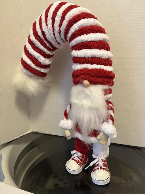 Craftsy Kiosk by Tesh | My candy cane gnome | Facebook Kiosk, Candy Cane, Candy, Flowers