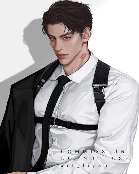 "women" "men" "human" "my Type", Bodyguard Character Design, Mafia Men Art, Man In Suit Art, Guy Character Design, Male Art Model, Gentleman Aesthetic, Different Art Styles, Dark Anime Guys