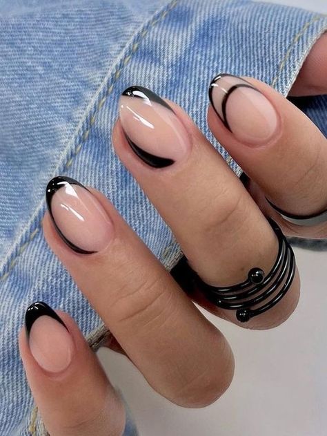 Subtle Nails, Simple Gel Nails, Minimal Nails, Nagel Inspo, Short Acrylic Nails Designs, Cat Kuku, Oval Nails, Minimalist Nails, Pretty Acrylic Nails