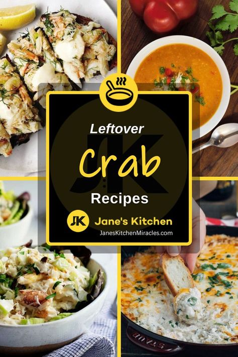 Leftover Crab Cakes, Crab Leftover Recipes, Leftover Seafood Recipes, Blue Crab Meat Recipes, Leftover Crab Leg Meat Recipe, Leftover Snow Crab Meat Recipe, Leftover Crab Legs Recipe, Leftover Crab Recipes, What To Make With Crab Meat