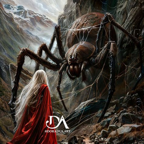 🕷️ Manon Blackbeak and a Stygian Spider 🕷️ The voice said, closer now, pincers clicking like an accompanying drum, “And it has been an age since we dealt with the Ironteeth.” Manon didn’t dare touch Wind-Cleaver as she said, “The world is changing, sister.” “Sister,” the spider mused. “I suppose we are sisters, you and I. Two faces of the same dark coin, from the same dark maker. Sisters in spirit, if not in flesh.” Then she emerged into the murky light, the mist sweeping past her like a ... Tog Empire Of Storms, Wind Cleaver Manon, Stygian Spiders Tog, Throne Of Glass Characters, Tog Series, Manon Blackbeak, Throne Of Glass Fanart, Harry Potter Room Decor, Throne Of Glass Books