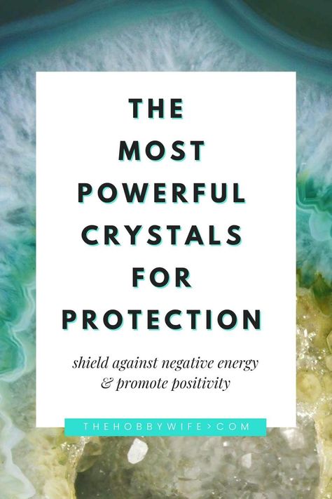 The Best Crystals for Protection Stones For Protection From Negativity, Most Powerful Crystals, Crystals For Protection, Powerful Crystals, Black Tourmaline Stone, Best Crystals, Protection Crystals, Tree Agate, Power Crystals