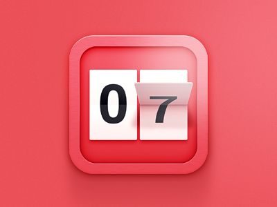 Counter App, Calendar Icon, Mobile Icon, 광고 디자인, Ui Design Inspiration, App Logo, Ios Icon, Phone Icon, Iphone Icon