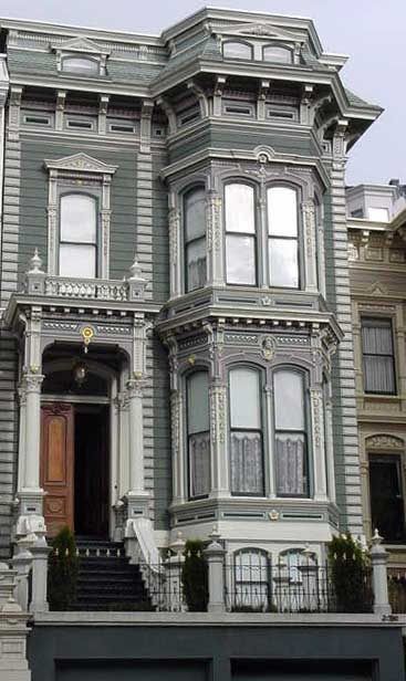 San Francisco Townhouse Bloxburg, Cinematic Storyboard, Victorian Era Architecture, Victorian Facade, San Francisco Victorian Houses, Old Victorian Mansions, Victorian Architecture Interior, San Francisco Victorian, Victorian Era Homes