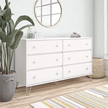 Dresser White, 8 Drawer Dresser, White Dresser, Ashley Furniture Homestore, 6 Drawer Dresser, Bedroom Dressers, Leather Furniture, Drawer Dresser, Organization Bedroom