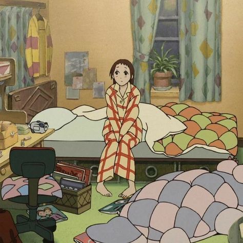 Cat Returns Studio Ghibli, The Cat Returns, Studio Ghibli, Bedroom, Bed, Instagram