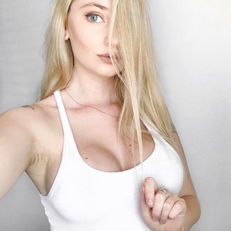 Blonde babe, Madii, looks phenomenal at over 2 years post-op. She chose 385cc high profile implants & tagged #TCIloveyourselfie!  #TCIdrtang High Profile Implants, Body Contouring Surgery, Abdominal Surgery, Post Op, Body Contouring, Basic Tank Top, Camisole Top, Blonde, Tank Tops