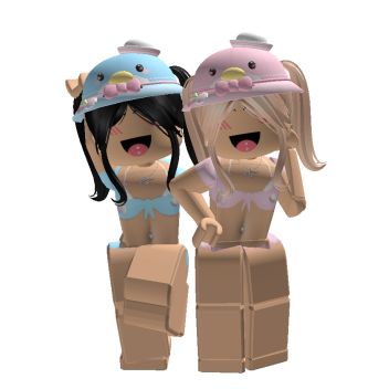 Roblox Matching Outfits Girl And Girl, Dh Girl Roblox Avatar, Roblox Char, Matching Avatars, Roblox Matching, Rblx Avatar, Matching Fits, Roblox Characters, Skin Roblox