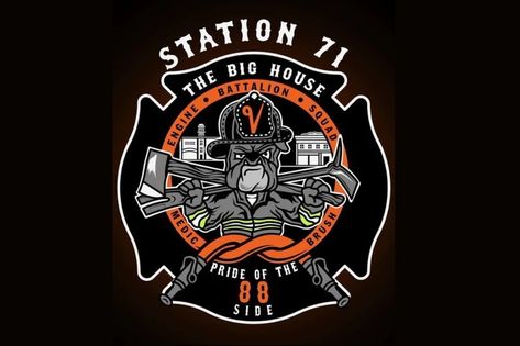 I will create custom skull logo and firefighter t shirt design Fire Dept Logo, V Engine, Skull Logo, Fire Service, Art Station, Fire Rescue, Fire Dept, Fire Station, Fire Department