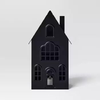 Hyde & EEK! Boutique : Page 19 : Target Halloween Mantel Decor, Target Halloween, Halloween Mantel, Target Holiday, Lantern String Lights, Metal House, Forest Decor, Decorative Sculpture, Halloween Haunted Houses