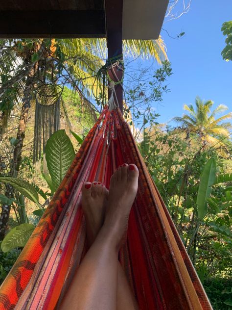 Tropical chill hammock vibes Hammock Vibes, Tropical Hammock, Hammock Aesthetic, Person Place Thing, Moving To Costa Rica, Tropical Lifestyle, Backyard Hammock, Beach Hammock, Cruise Pictures