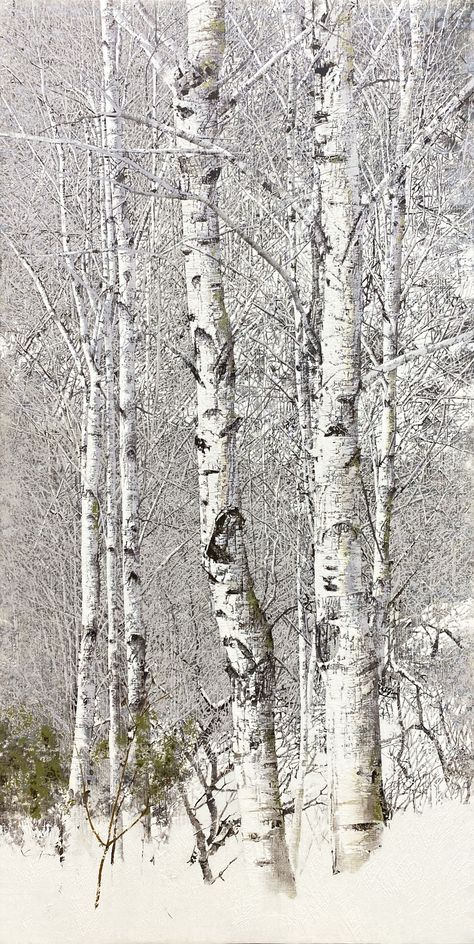 자작나무 그림, Birch Trees Landscaping, Birches Painting, Tree Scene, Birch Tree Art, Tree Watercolor Painting, Birch Tree Painting, Abstract Tree Painting, Html Website