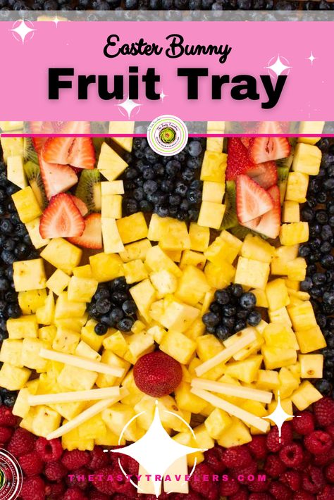 I stumbled across a super cute Easter Bunny fruit platter, but had a hard time finding the actual recipe for it, so I decided to make my own version!
Making an Easter fruit tray is really easy to do, you can modify the fruit based on your own preferences, and it's perfect for Easter brunch, Easter Party, or any other Spring time celebration! All of the ingredients are easy to find at grocery stores, and the leftovers store really well! FruitCharcuterieBoard #EasterPlatter #EasterFruitTray Bunny Fruit Tray, Easter Bunny Fruit Tray, Easter Fruit Tray, Easter Bunny Fruit, Easter Platter, Easter Fruit, Brunch Easter, Recipe Hacks, Drink Inspiration