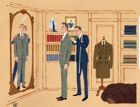 Mid Century Illustration, Mens Fashion Illustration, Fashion Illustration Vintage, Silly Girls, Billionaire Boys Club, Gentleman Style, Stop Motion, Cute Illustration, Fashion Drawing