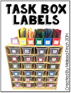 Teacch Tasks, Vocational Tasks, Asd Classroom, Work Bins, Cue Cards, Life Skills Special Education, Resource Room, Task Boxes, Preschool Special Education