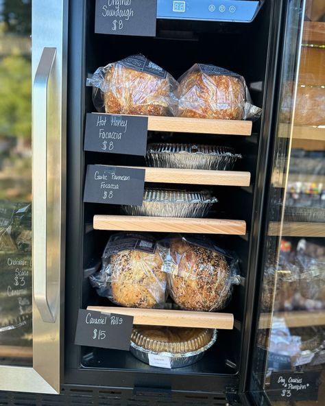 Happy Friday! All the fresh baked goodies available now! I’m also feeling the old school Browned Butter Chocolate Chip Cookies this week…as my husband reminded me, “these are how it all began.” 😅 #Microbakery #cottagebakery #homebakery #sourdoughbread #sourdoughmicrobakery #sourdough #farmstand #bakestand #honorsystem #loveland Bread Stand, Browned Butter Chocolate Chip Cookies, Caramel Rolls, Brown Butter Chocolate Chip Cookies, Chocolate Scones, Browned Butter, Home Bakery, Baked Goodies, Butter Chocolate