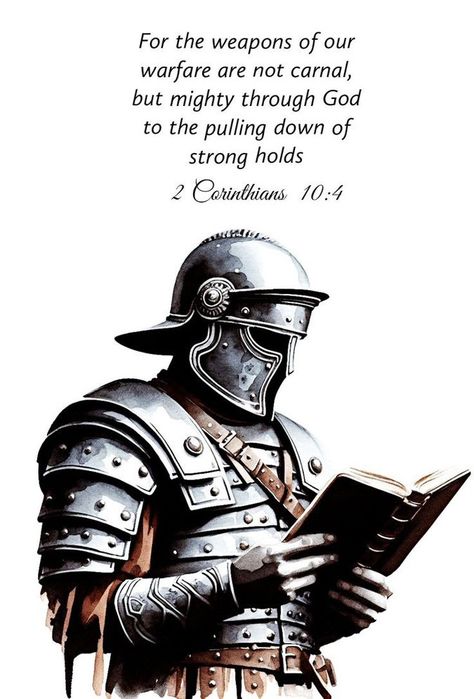 The one offensive weapon listed in the “armor“ of God, in Ephesians 6, is the sword of the Spirit (vs:17), which is the word of God! Godly Character, The Armor Of God, Ephesians 6, The Word Of God, Armor Of God, Keep The Faith, Spiritual Warfare, Bible Encouragement, Religious Quotes