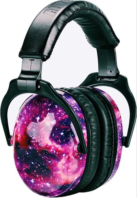 Pin shows an image of ear defenders our children use to help reduce sensory input in loud places, design shown is a pink and purple galaxy but others are available Corner Room Ideas, Sensory Corner, Paw Patrol Ryder, Ear Defenders, Noise Dampening, Best Noise Cancelling Headphones, Report Cover, Fashion Design For Kids, Kids Headphones