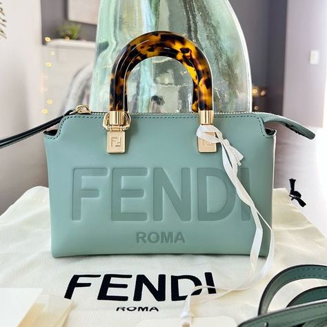 Nwt Comes With A Dust Bag And A Style/Authenticity Card. Comes With A Detachable Adjustable Leather Shoulder Strap. Two Top Handles Gold Hardware Size Mini Retail Price $1750 ++ Tax Fendi Purses, Luxury Bags Collection, Fendi Bag, Luxury Purses, Hermes Bags, Purses Designer, Mini Tote, Handbag Shoes, Bags Designer Fashion