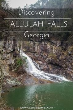 Tallulah Falls Georgia, Georgia Hiking, Tallulah Gorge, Travel United States, Gorges State Park, Georgia Vacation, Chasing Waterfalls, Georgia Travel, Georgia Mountains