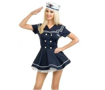 Sailor Outfit For Women, Sailor Fancy Dress, Disfraz Diy, Marine Party, Time Costume, Sailor Party, Sailor Outfit, Sailor Costume, Halloween Costume Suit