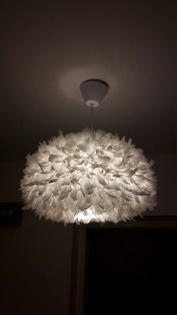 It's so fluffy! Fluffy Lamp Shade, Fluffy Light Shade, Fluffy Lampshade, Fluffy Room, Fluffy Light, Art Appliqué, Apartment Aesthetic, Bedroom Lamps, Bedroom Inspo